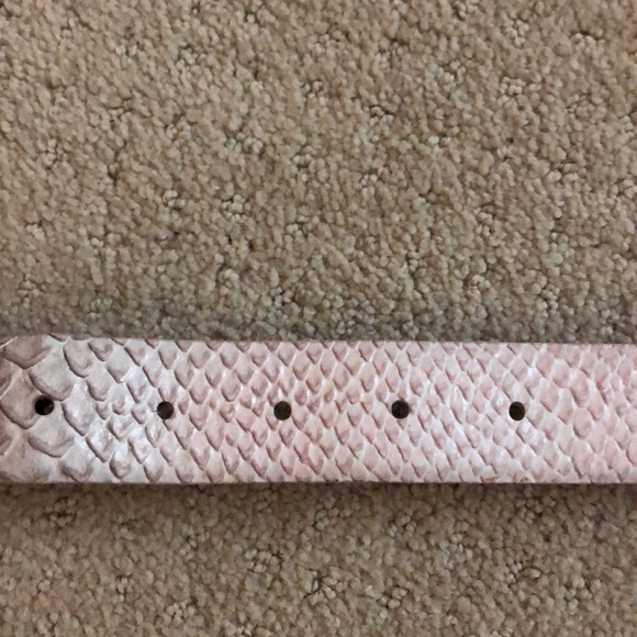 Vintage Genuine Embossed Leather Belt - Picture 12 of 14